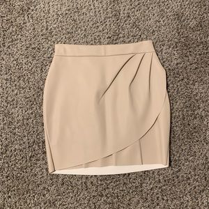 Faux leather express skirt